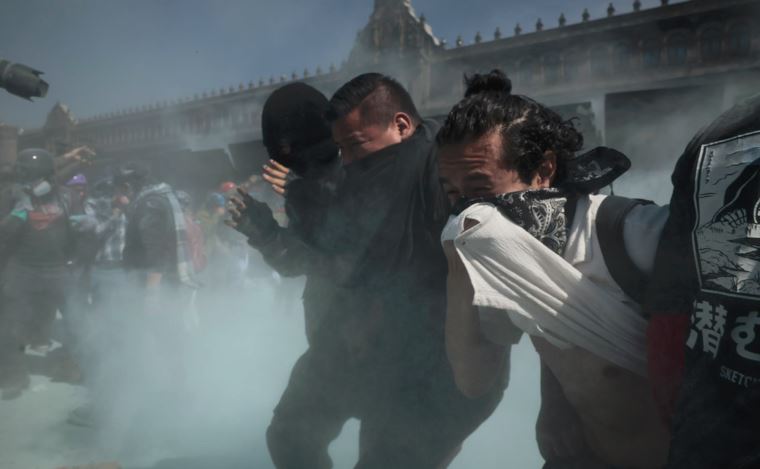 Represión a marcha de "Generación Z" en México dejó más de 120 heridos, incluyendo civiles y policías