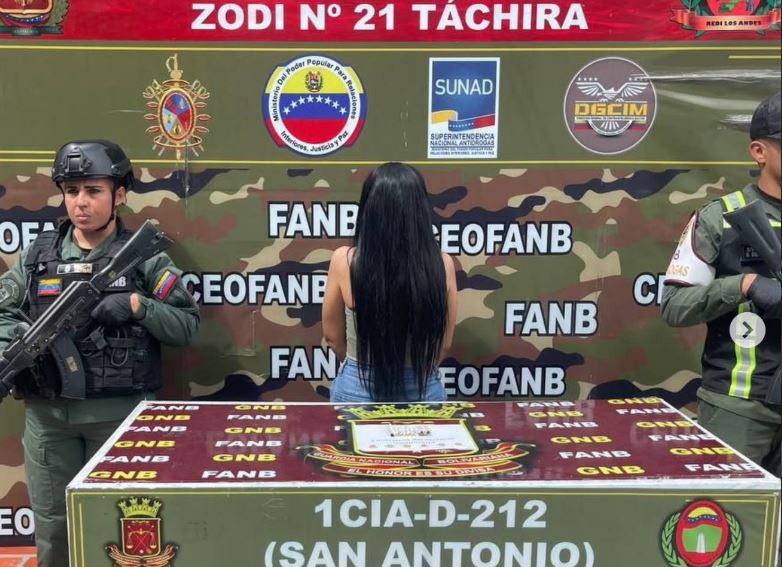 La sorprendieron al cruzar la frontera en Táchira con marihuana oculta en sus partes íntimas