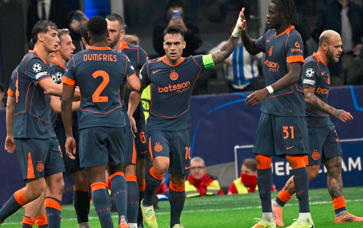 Inter de Milán logró una sufrida victoria ante el Kairat Almaty en Champions