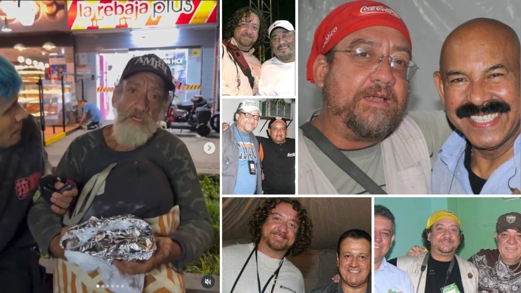 VIDEO: Periodista venezolano fue descubierto en la indigencia por tiktoker y se volvió VIRAL