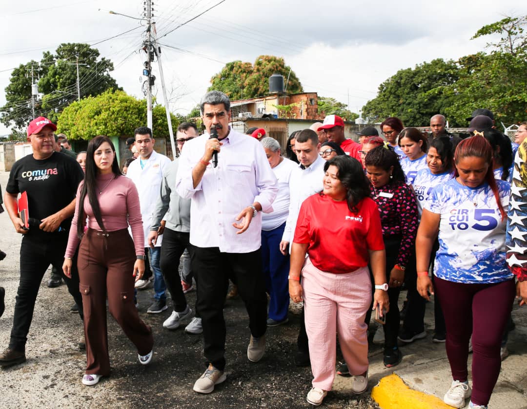 Maduro insistió que los venezolanos están «dispuestos a luchar» frente a la «amenaza» de EEUU