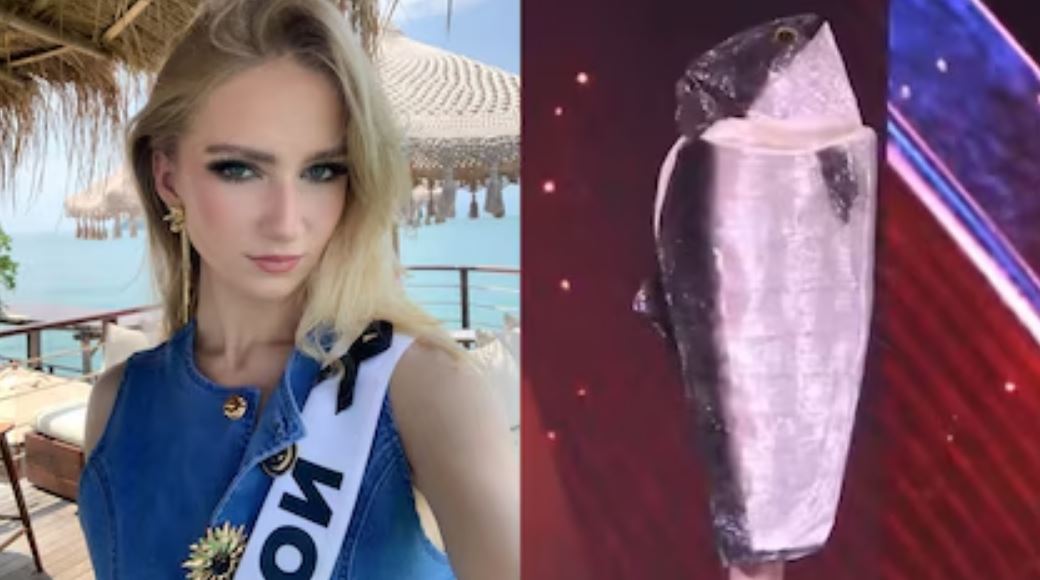 Video VIRAL: Noruega sorprendió con traje típico inspirado en un salmón en el Miss Universo