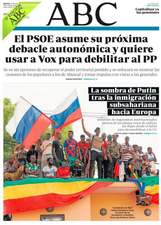 Portadas de la prensa internacional de este domingo 16 de noviembre de 2025