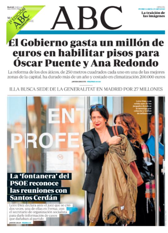 Portadas de la prensa internacional de este martes 18 de noviembre de 2025