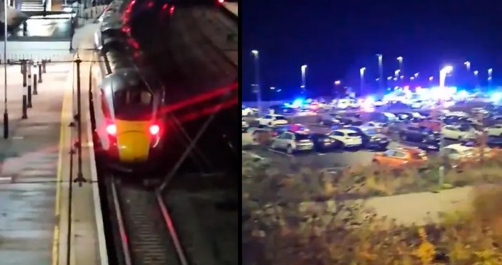 Detenidos por apuñalamientos en un tren son británicos y "nada sugiere motivo terrorista"