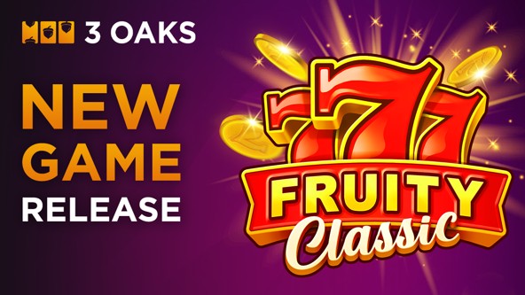 3 Oaks Gaming sorprende con el lanzamiento de 777 Fruity Classic, su nueva tragamonedas retro