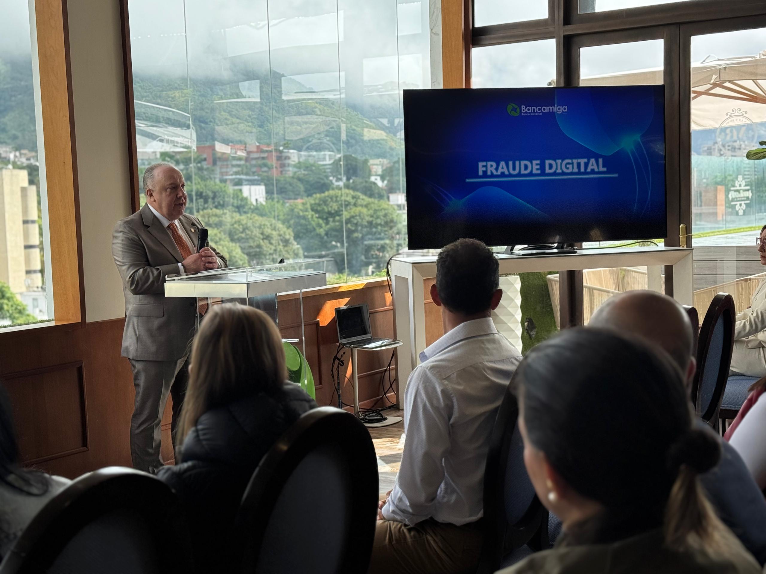 Bancamiga impulsa charlas sobre ciberseguridad para proteger a sus clientes en Venezuela
