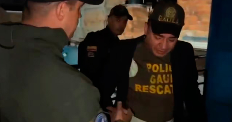 Alcalde colombiano fue rescatado por la Policía tras ser secuestrado cerca de Bogotá