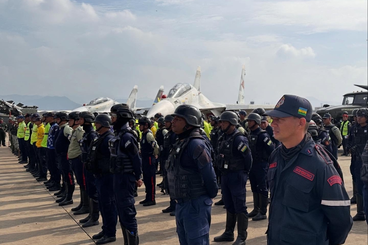 Quedaron expuestos: La Fanb exhibió un Sukhoi sin motor en vano intento de vender fortaleza ante cerco de EEUU