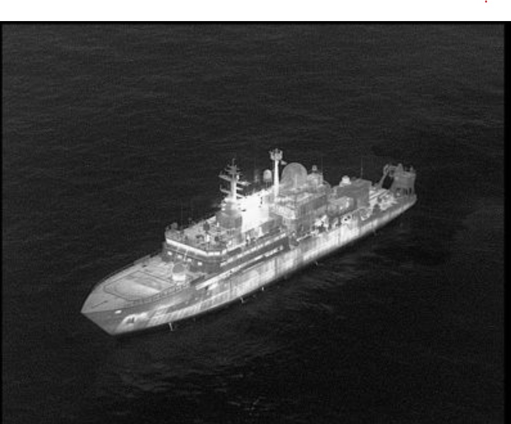 Gobierno británico detectó un buque espía ruso en aguas al norte de Escocia