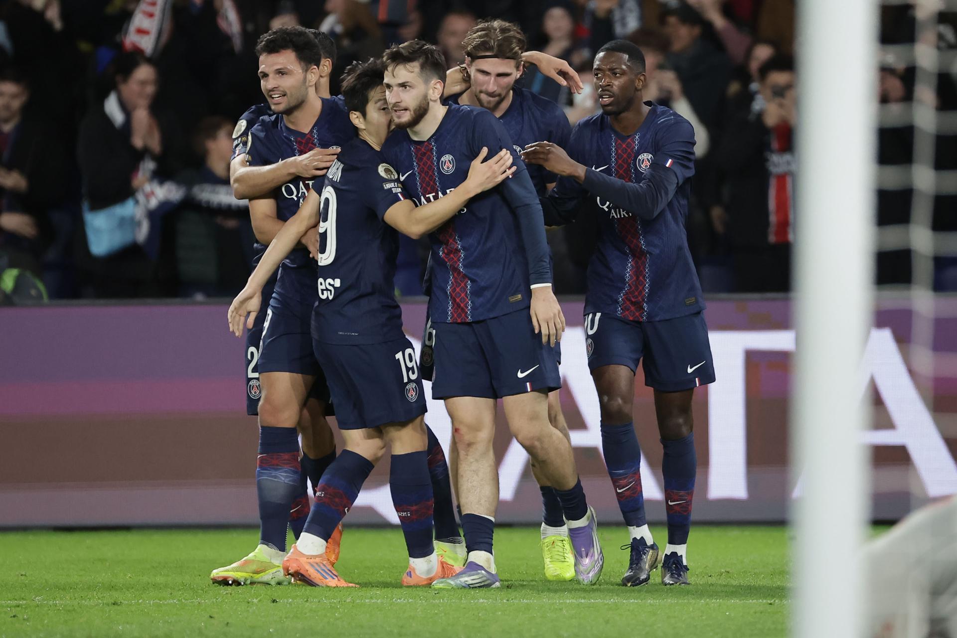 PSG sufrió hasta el final para salvar el liderato ante Niza