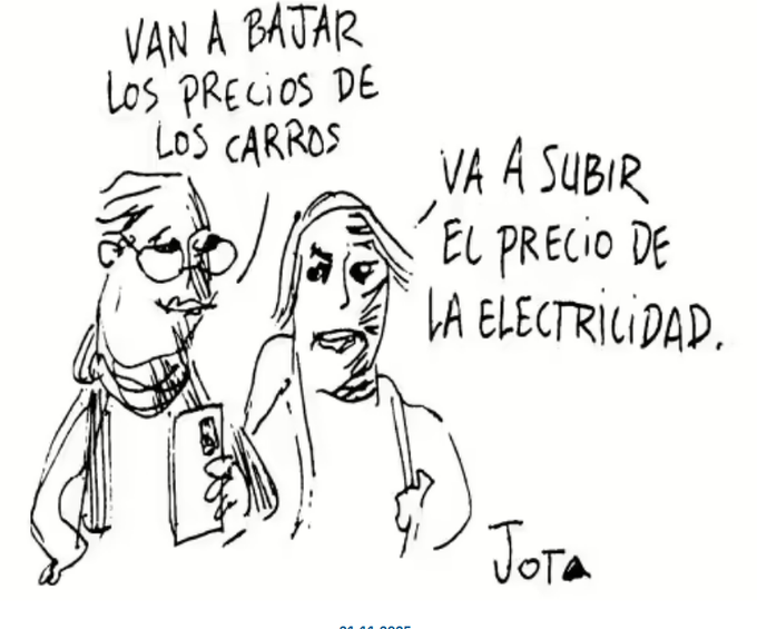 Caricaturas de este sábado 22 de noviembre de 2025