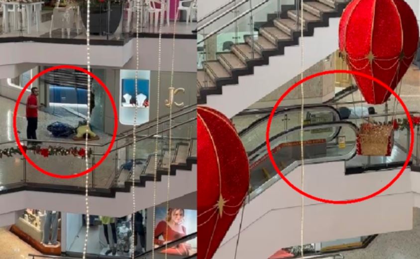 Pánico en centro comercial de Colombia: policía de civil frustró asalto a joyería y se desató la balacera