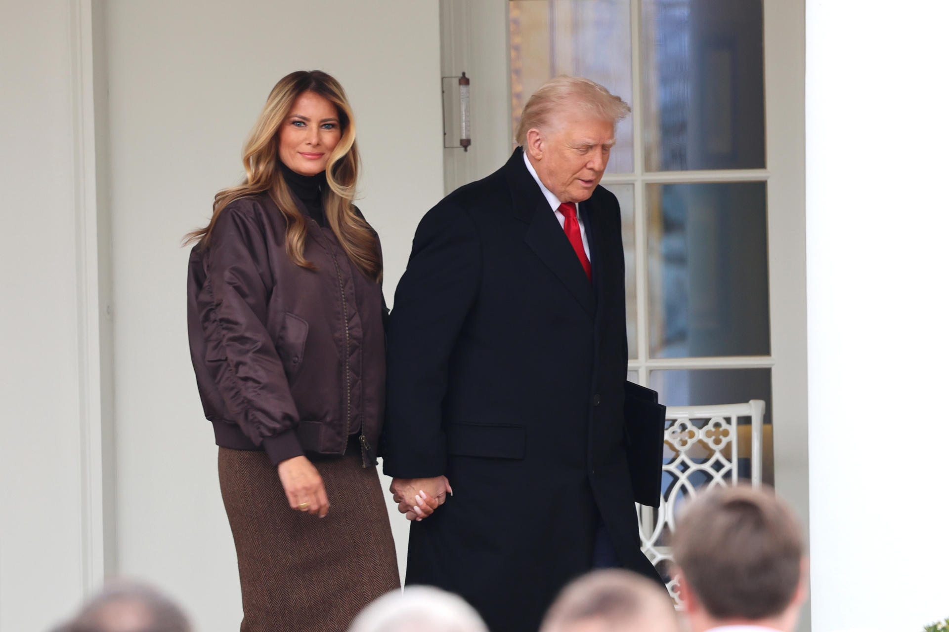 Zelenski felicitó a Trump y a su esposa por el Día de Acción de Gracias