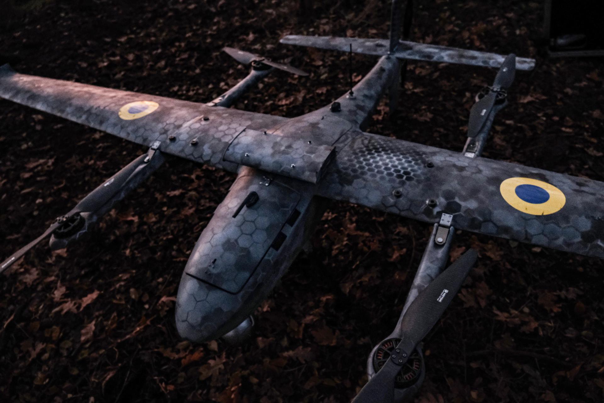 Dron ucraniano destruyó convoy ruso que transportaba provisiones para el frente