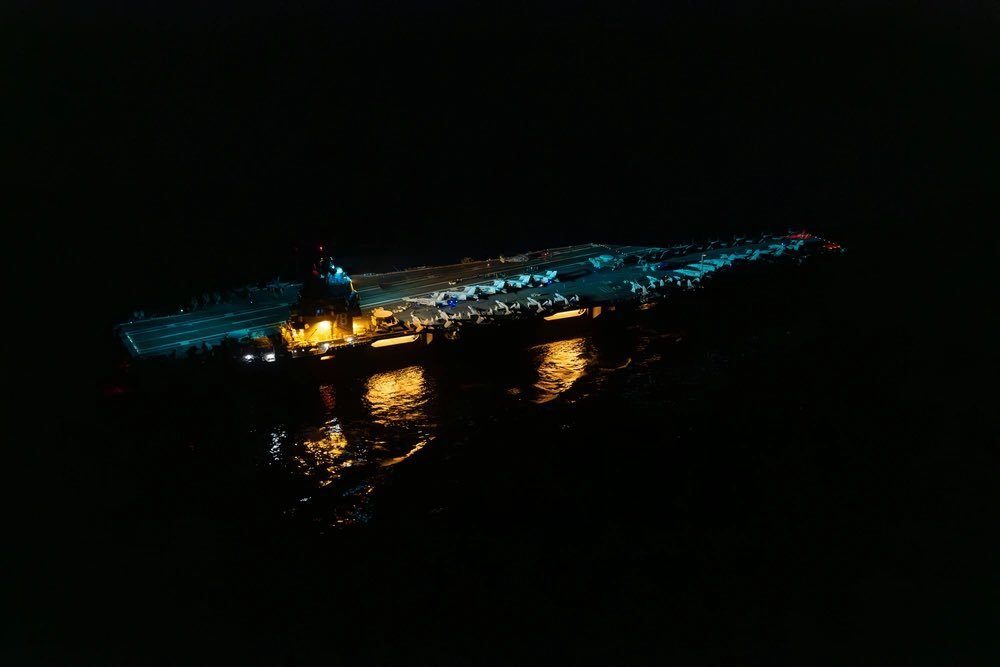 Detectan la última ubicación del USS Gerald Ford en su recorrido hacia el Caribe