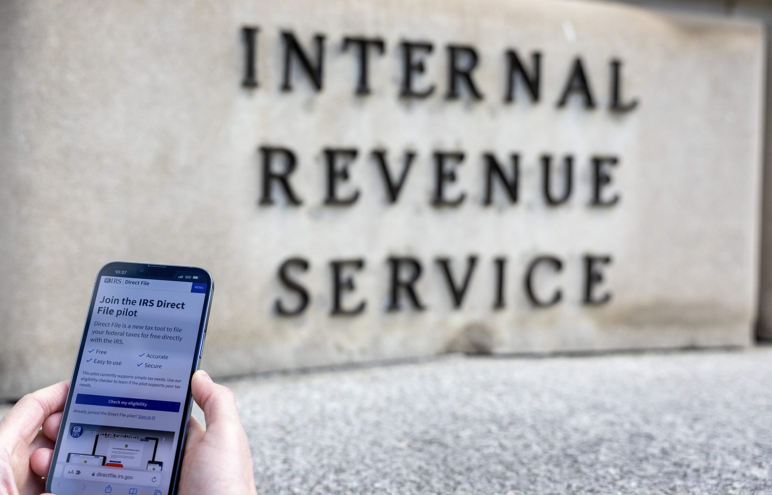 ¿Por qué el gobierno de EEUU canceló la herramienta para presentar impuestos?