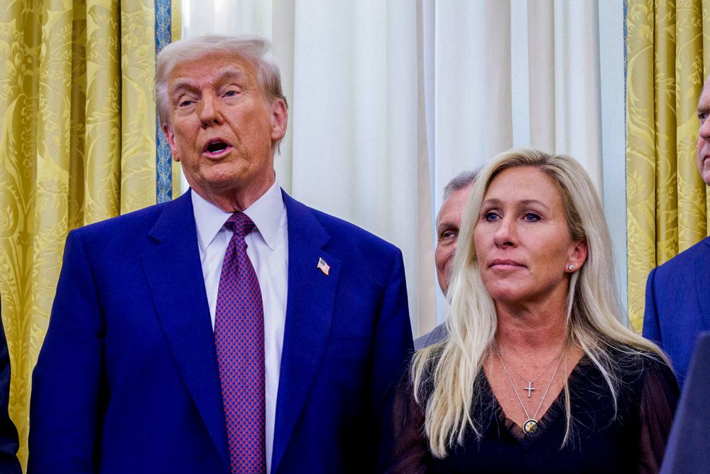 “Marjorie se volvió loca”: Trump arremetió contra republicana que renunciará al Congreso de EEUU