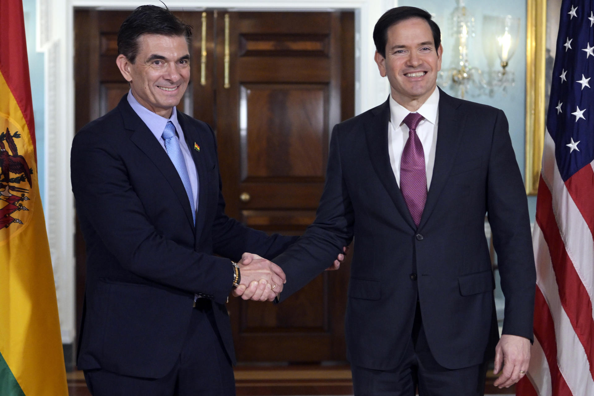 Reunión entre Rodrigo Paz y Marco Rubio abrIó nueva etapa en las relaciones de Bolivia con EEUU