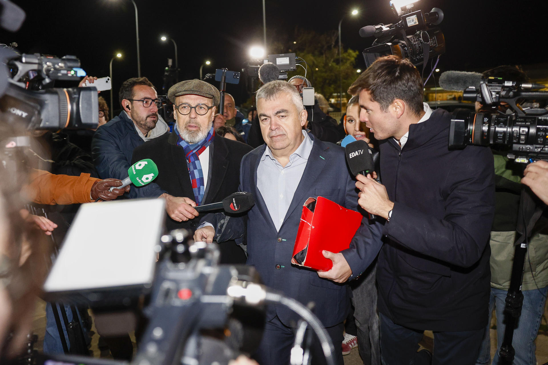 Salió en libertad provisional Santos Cerdán, antigua mano derecha de Pedro Sánchez