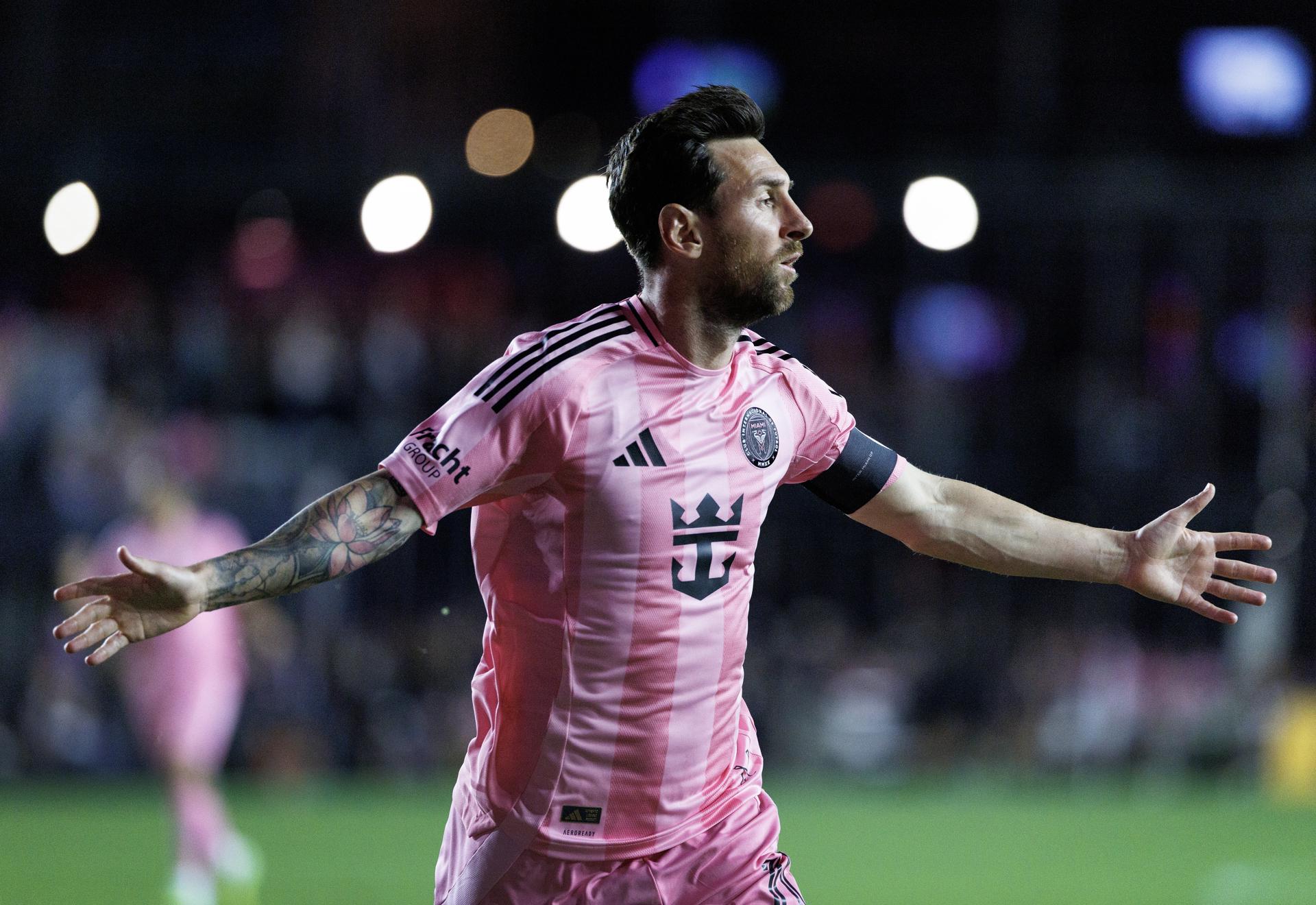 Inter Miami pasó de ronda tras golear al Nashville con doblete de Messi incluido