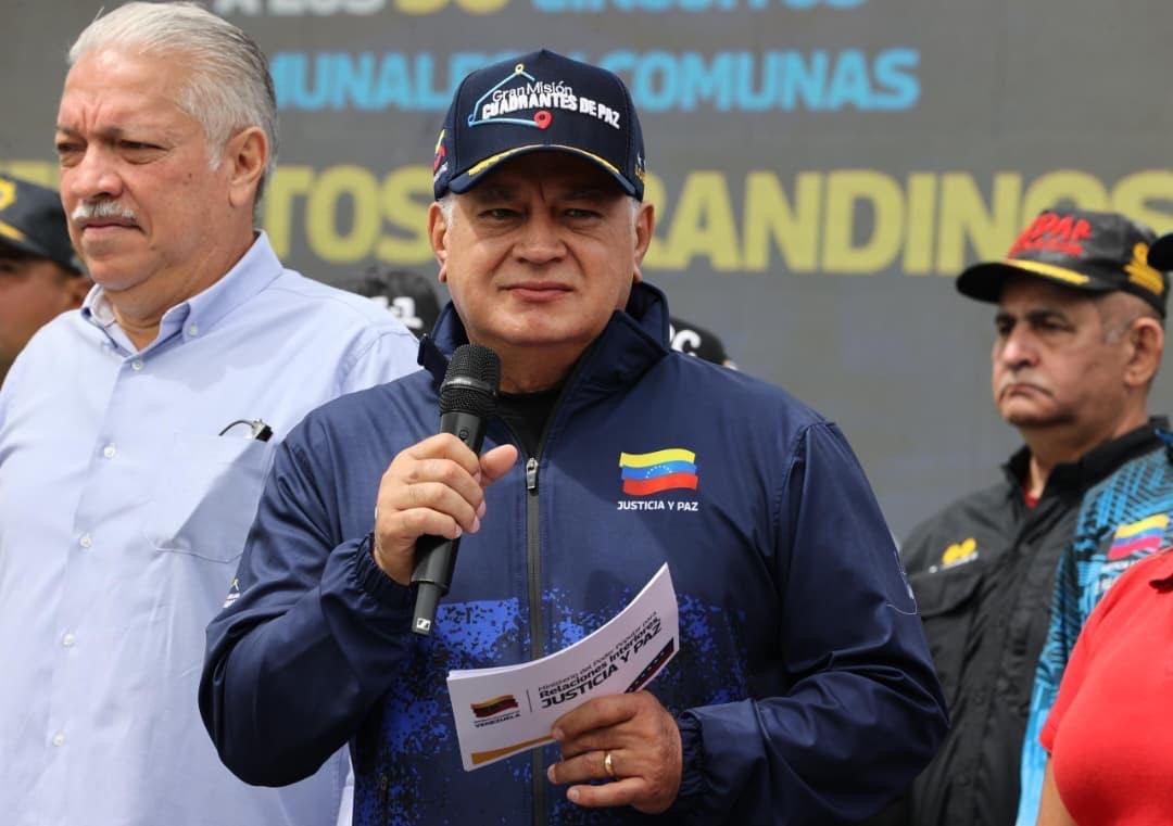 Diosdado Cabello: Debemos hacer un esfuerzo por cubrir la mayoría del territorio con cámaras
