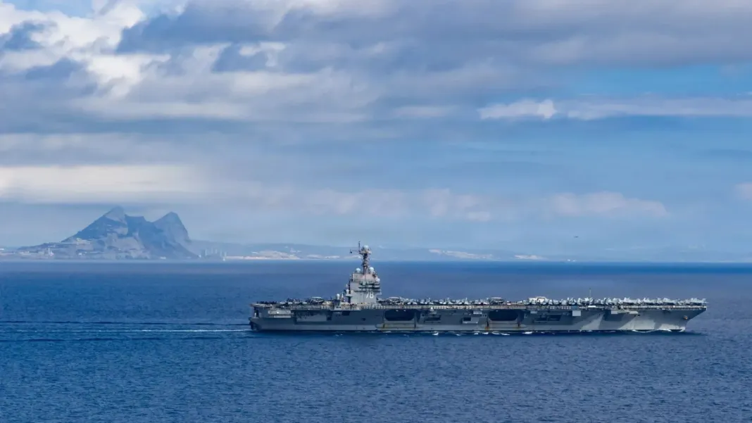 Los detalles sobre el despliegue del portaaviones USS Gerald R. Ford en el Caribe