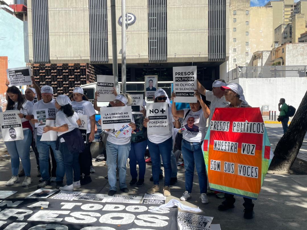 Liberen a los presos políticos: No más violación a la dignidad venezolana