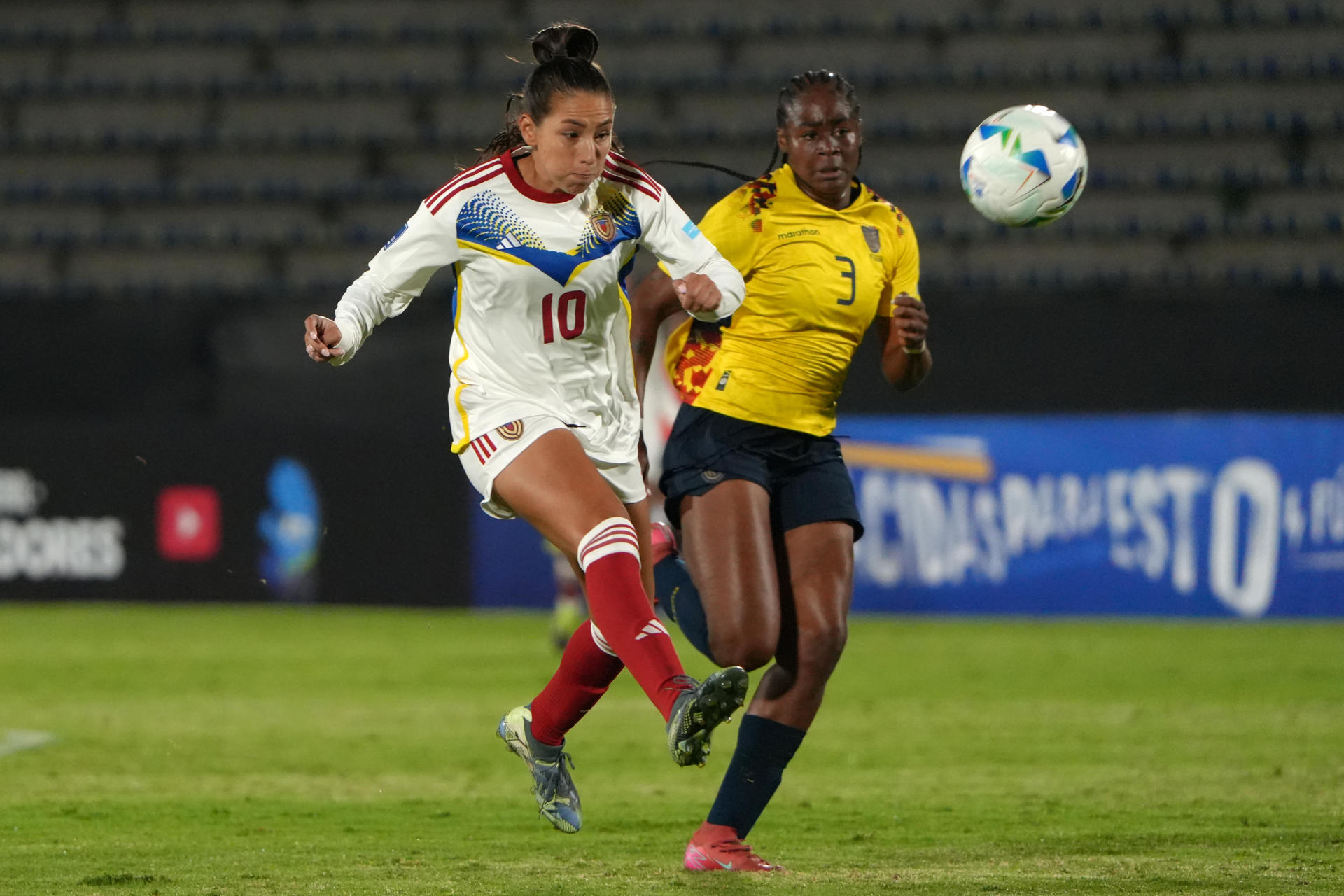 La Vinotinto desaprovechó sus opciones y acabó empatando con Ecuador en la Liga de Naciones Femenina