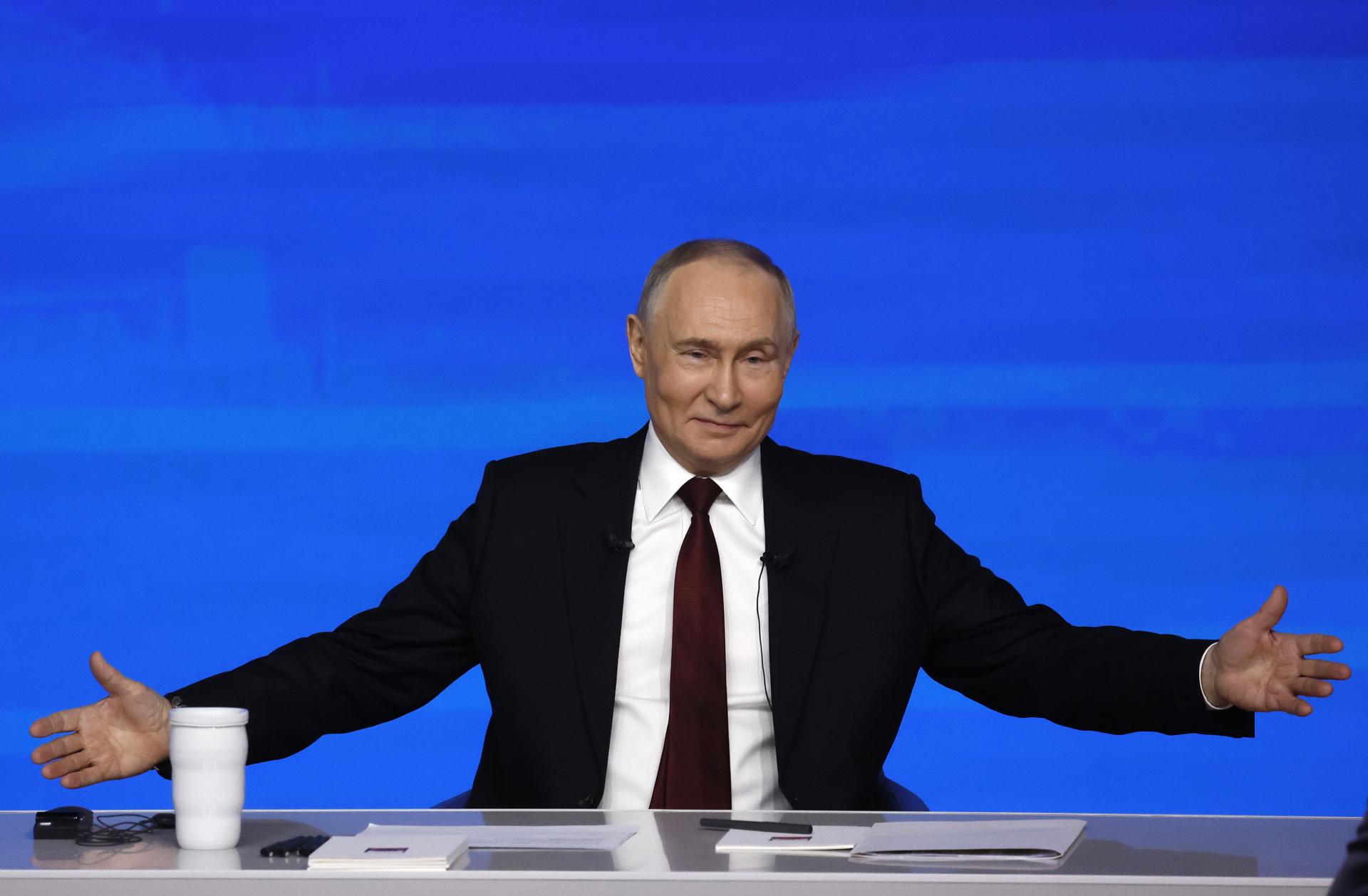 Putin aseguró que ha recibido "ciertas señales" de que Ucrania quiere dialogar