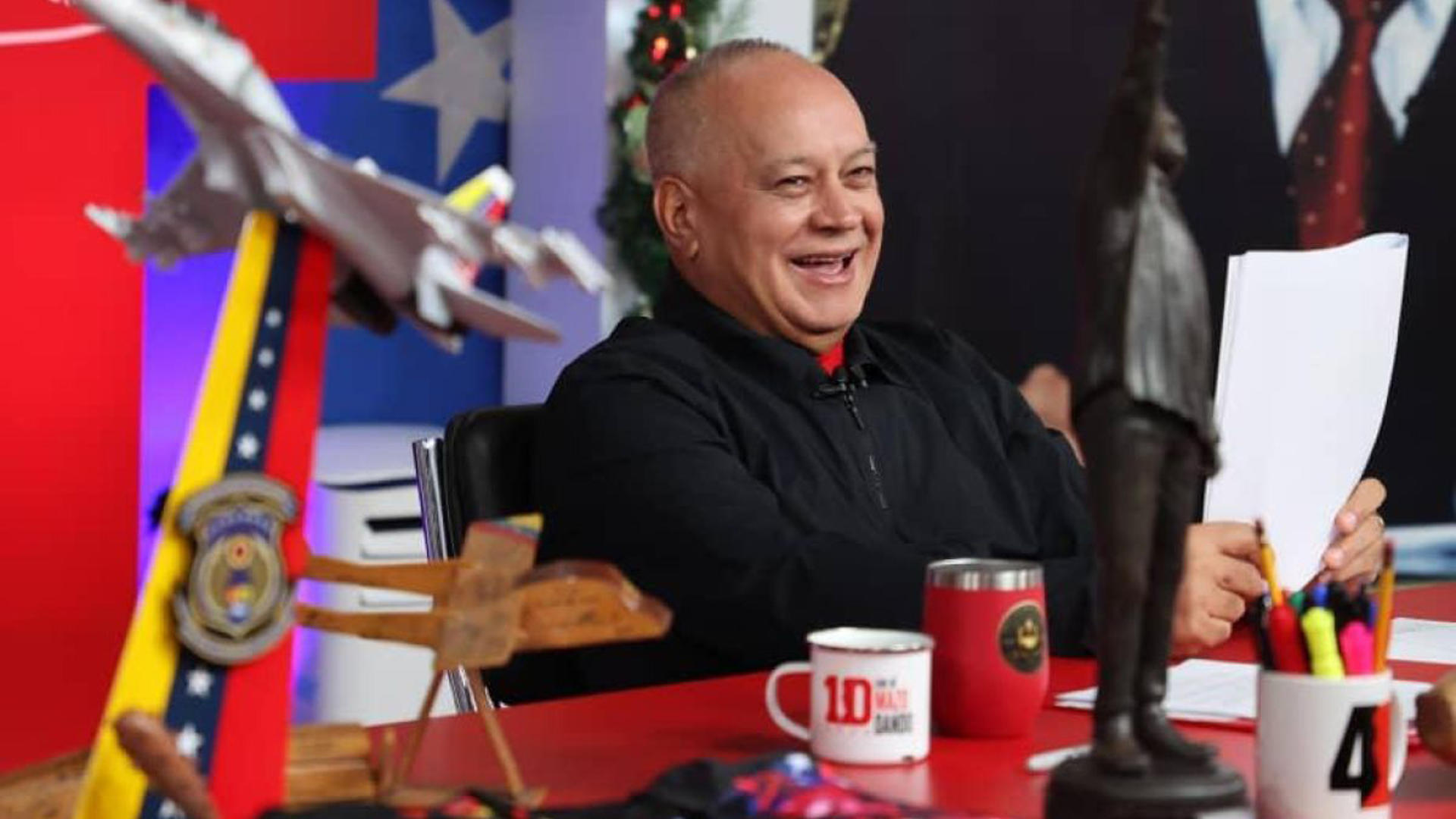 Diosdado Cabello se atribuyó la incautación de casi 70 toneladas de drogas en lo que va de 2025