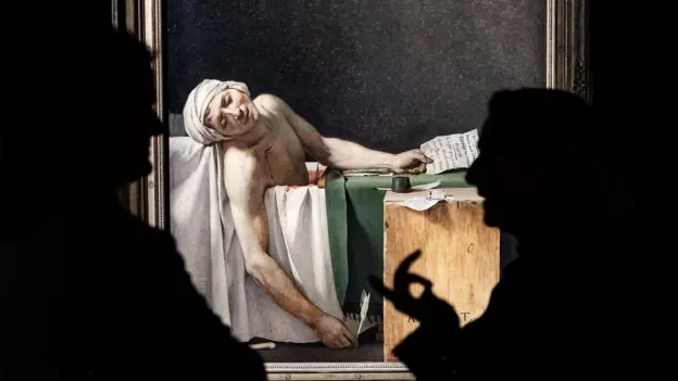 Los mensajes ocultos en "La muerte de Marat", una de las escenas del crimen más famosas de la historia del arte