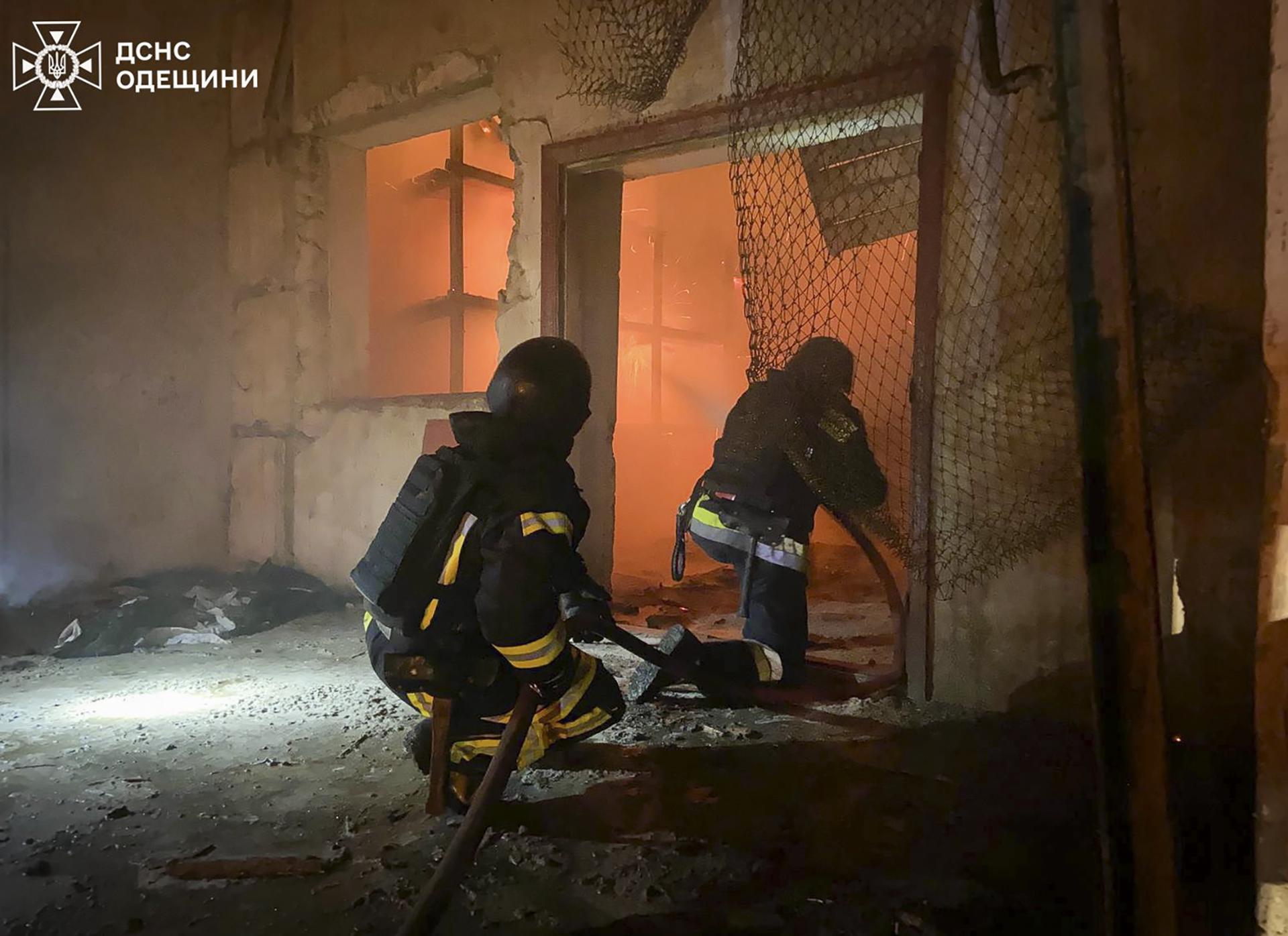 Al menos tres niños heridos por ataque de drones rusos en región ucraniana de Odesa