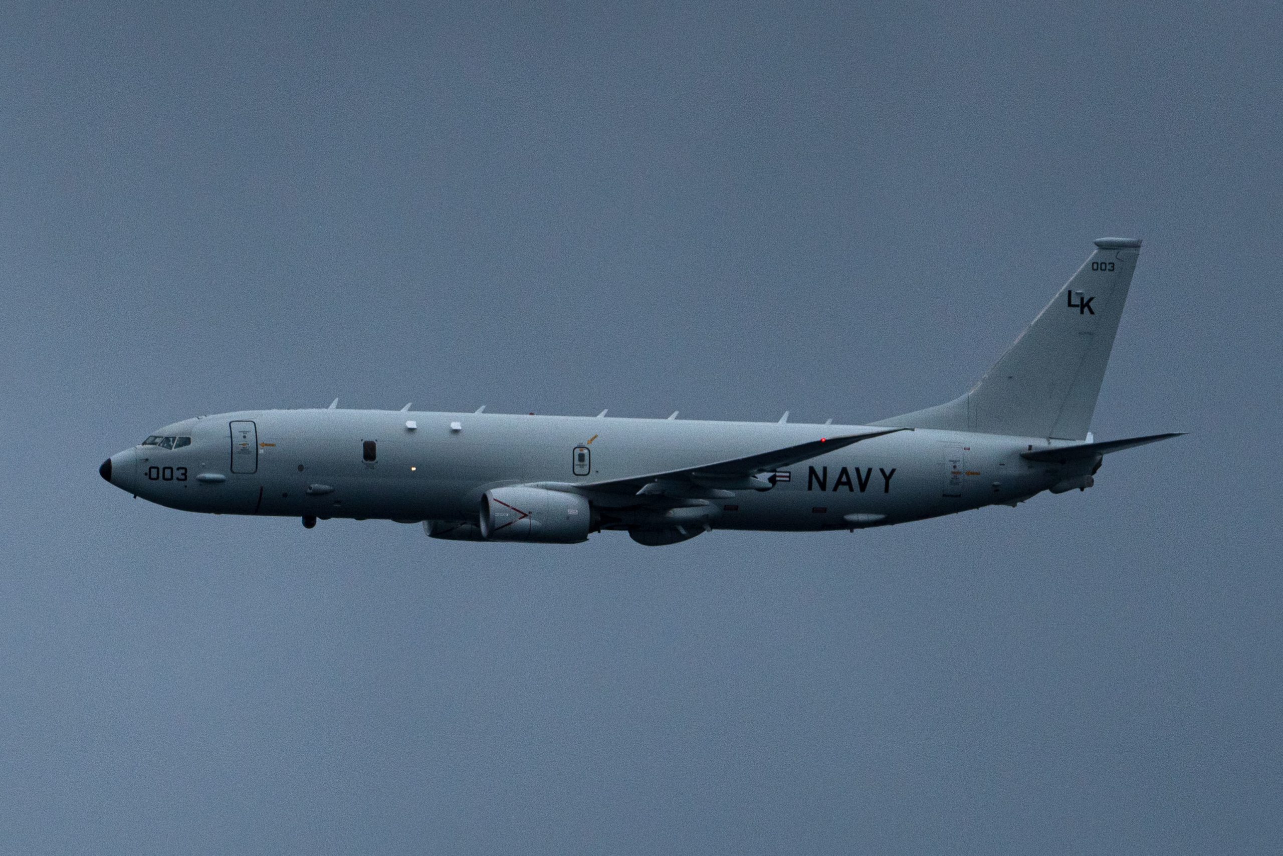 P-8A Poseidon vuelven a Puerto Rico para reforzar vigilancia ante el bloqueo a petroleros en Venezuela