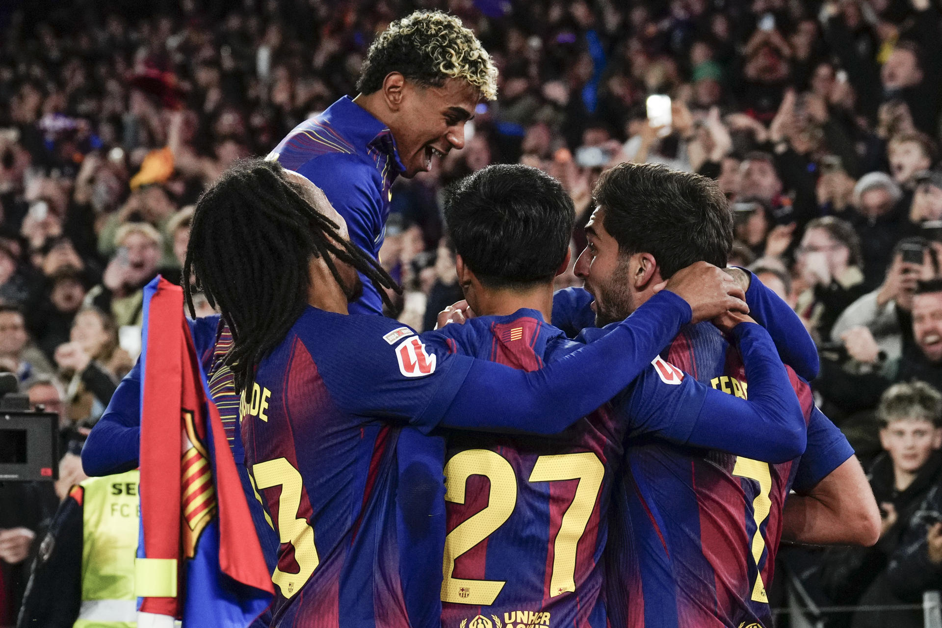 Barcelona brilló en su nuevo estadio: Ganó y defendió su liderato en LaLiga ante el Atlético de Madrid