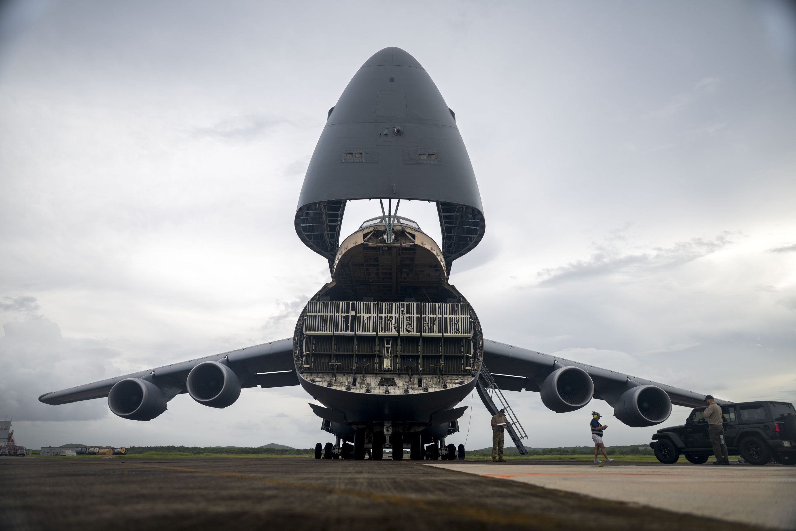 Dos aviones Super Galaxy de EEUU aterrizaron en bases dominicanas entre hermetismo local