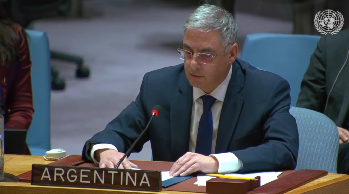 Argentina reiteró ante el Consejo de Seguridad de la ONU su apoyo a la presión de EEUU contra el régimen chavista