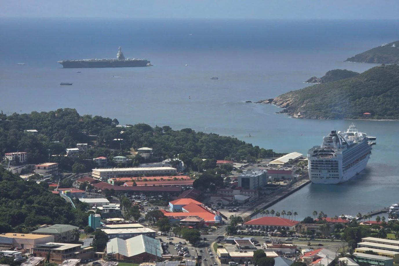 Marina de EEUU reveló la razón detrás de la llegada del USS Gerald R. Ford a Islas Vírgenes