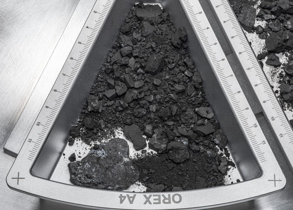 La Nasa encontró moléculas esenciales para el origen de la vida en el asteroide Bennu