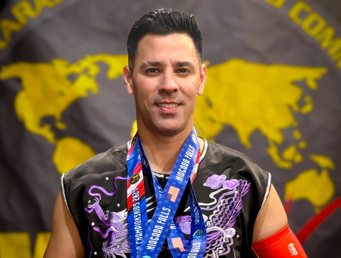 Venezolano Donis Coronel conquistó su quinta medalla de oro en el campeonato mundial de artes marciales