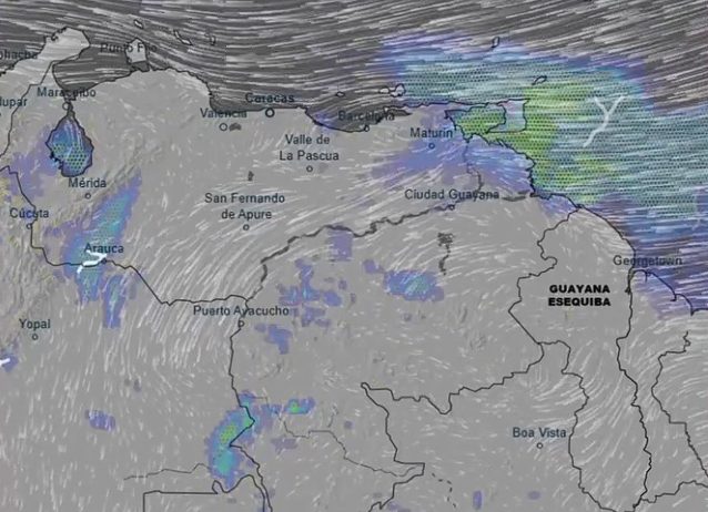Inameh prevé cielo nublado y lluvias en gran parte de Venezuela este domingo