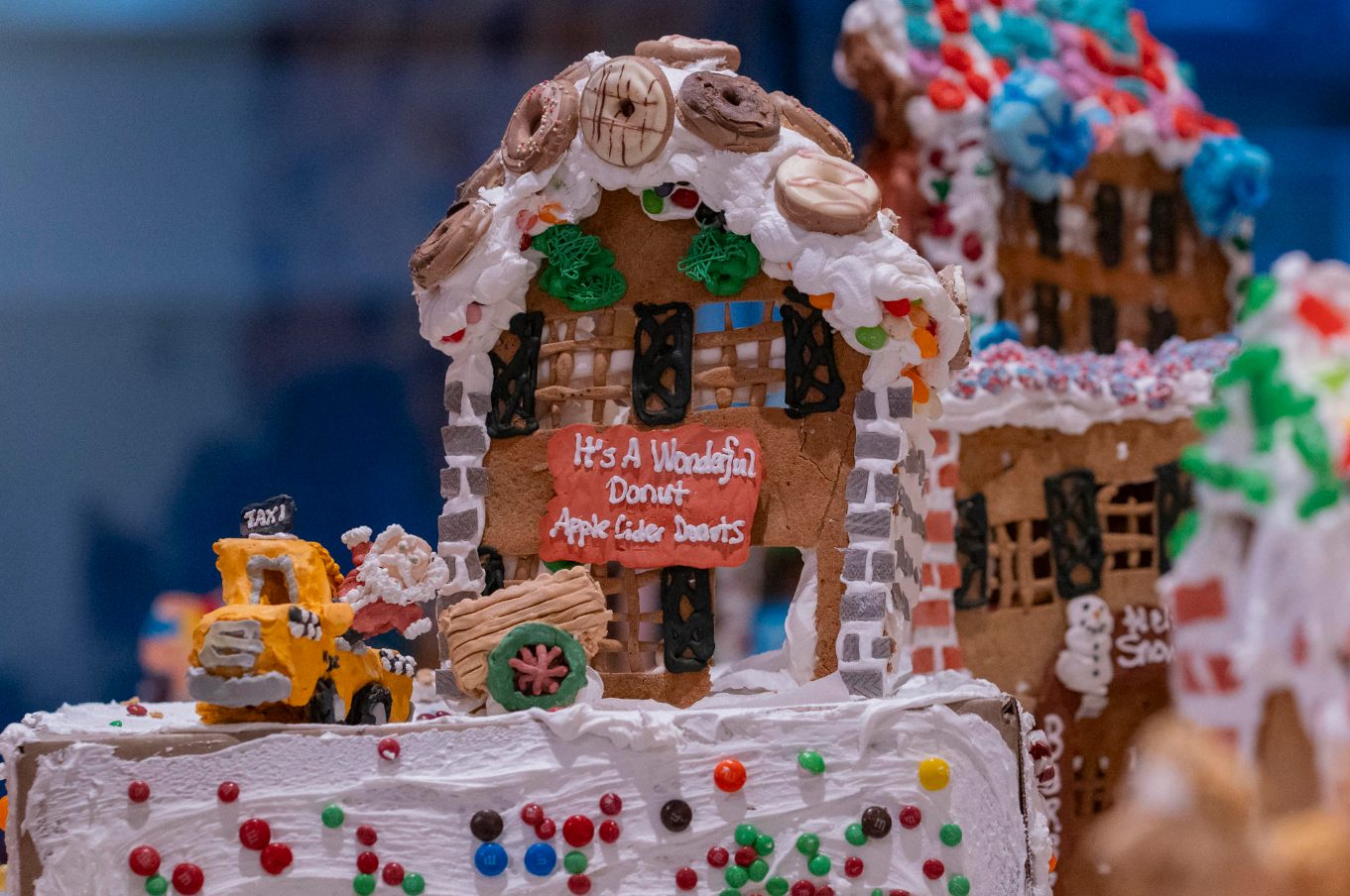 El pueblo de pan de jengibre más grande del mundo regresa estas Navidades a Nueva York