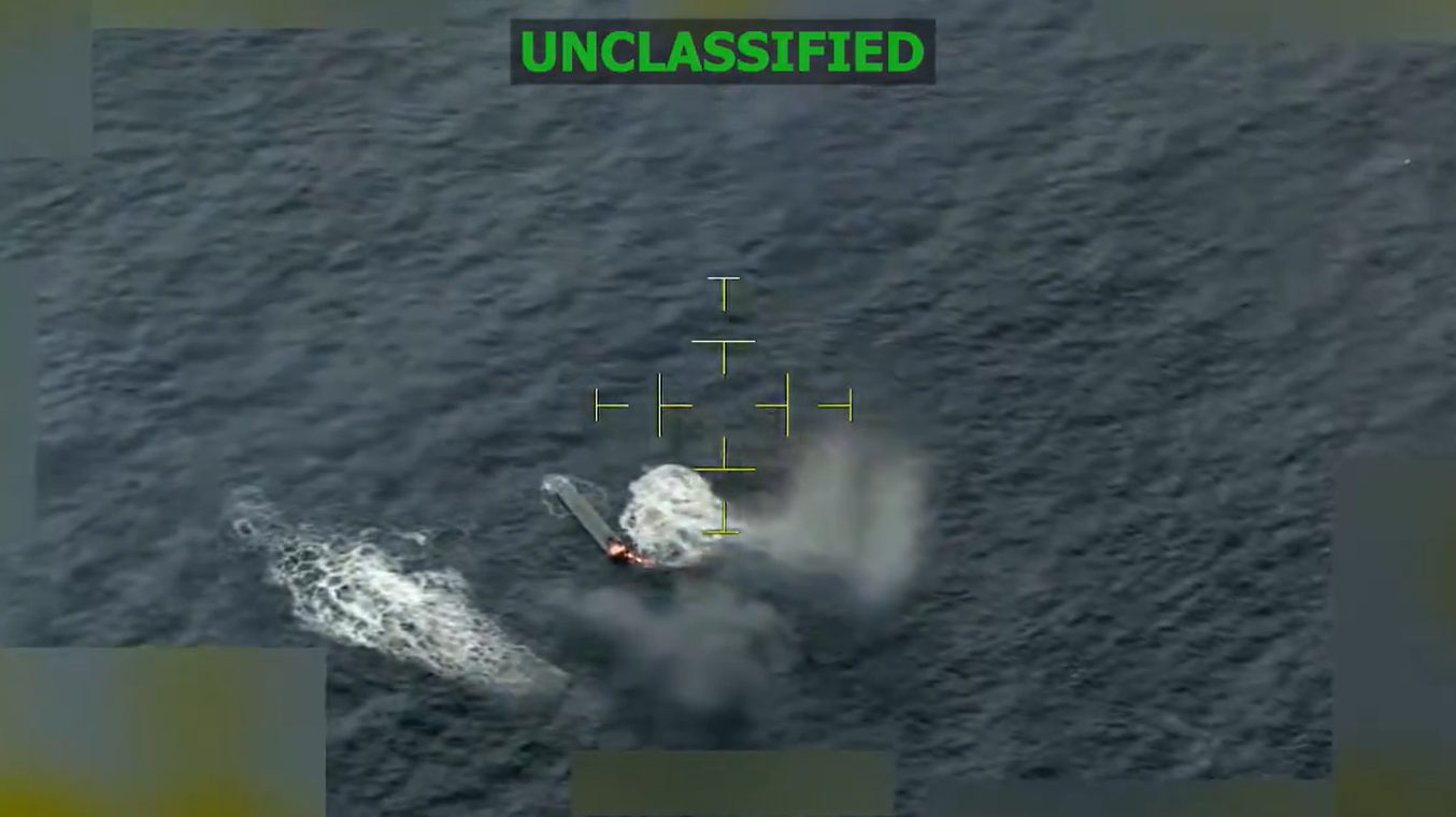 EEUU destruyó narcosubmarino en medio de la "Operación Lanza del Sur" (VIDEO)