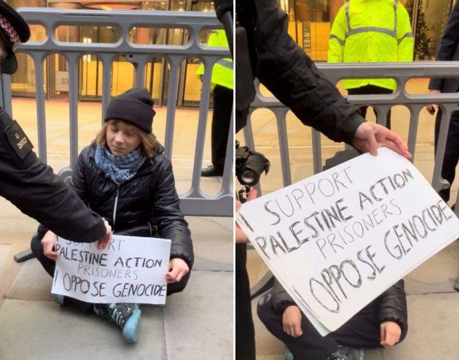 Greta Thunberg cayó detenida por apoyar a actos vandálicos de propalestinos (VIDEO)