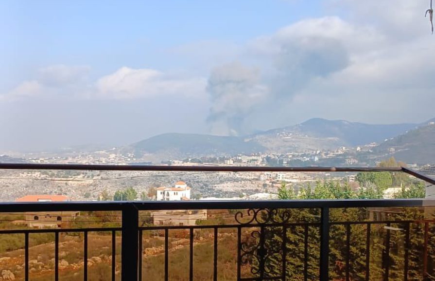 Israel bombardeó campos de entrenamiento de milicianos de Hezbolá en Líbano