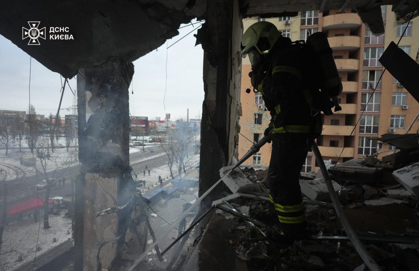 VIDEO: ataques rusos contra edificios residenciales en Kiev desatan indignación mundial