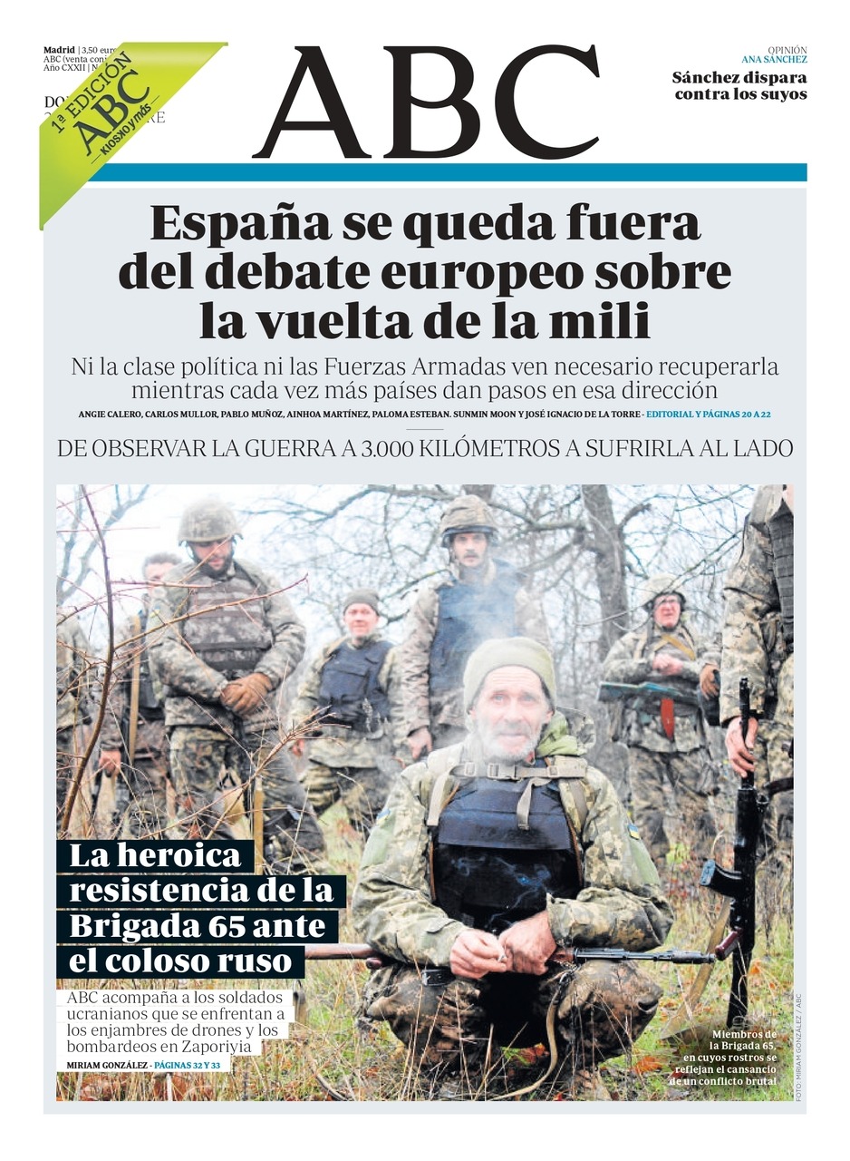 Portadas de la prensa internacional de este domingo 21 de diciembre de 2025
