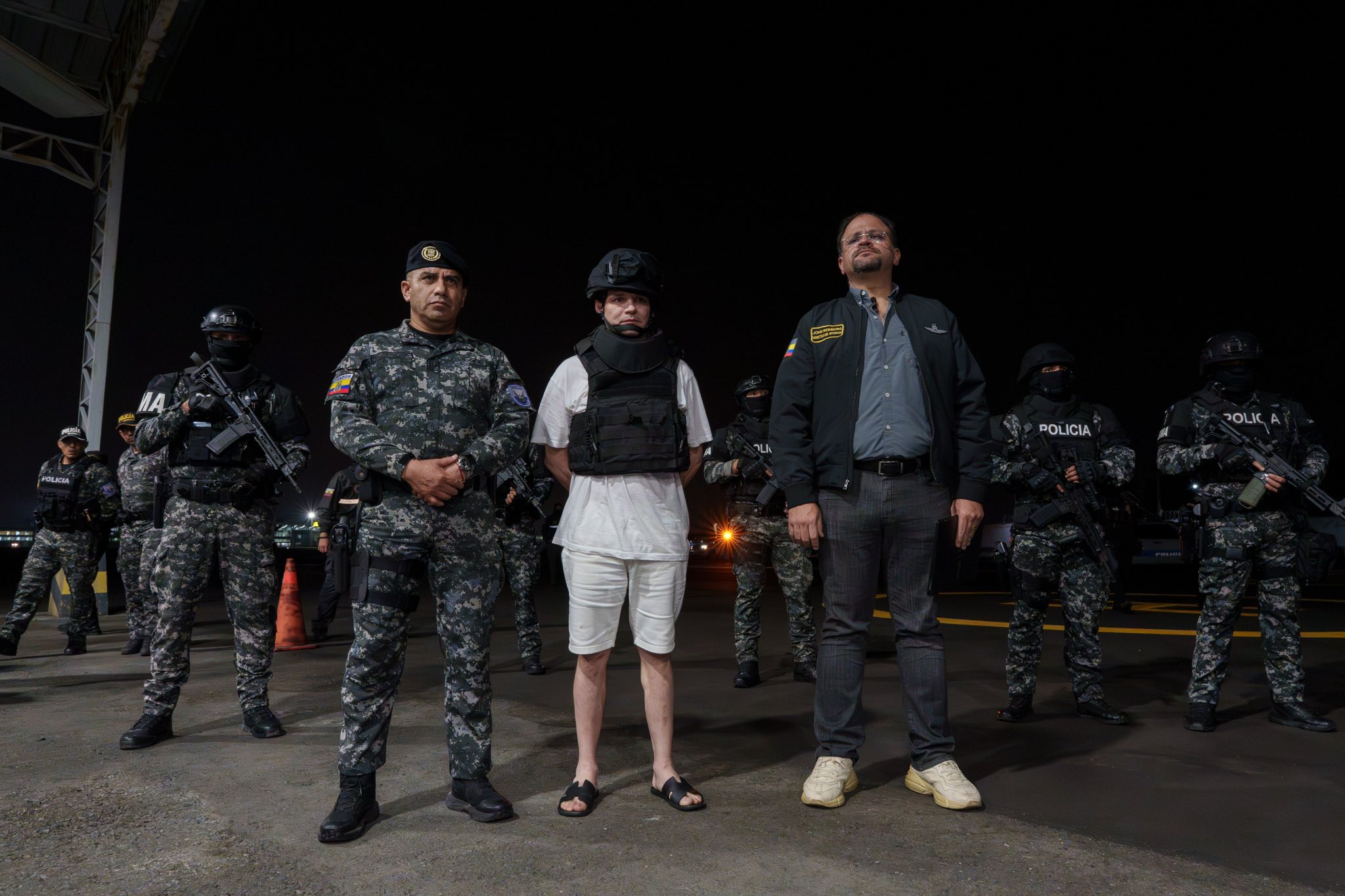 Llegó a Ecuador el "Gerente", uno de los delincuentes "más peligrosos de la región" (FOTOS)