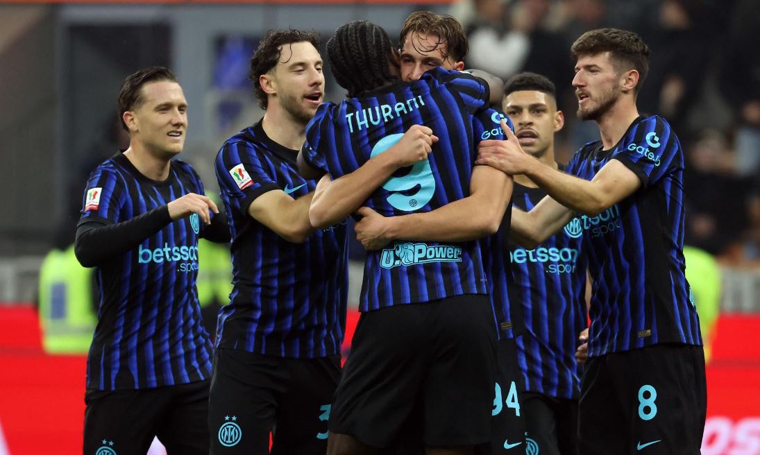 Inter destrozó al Venecia y avanzó a cuartos en la Copa Italia