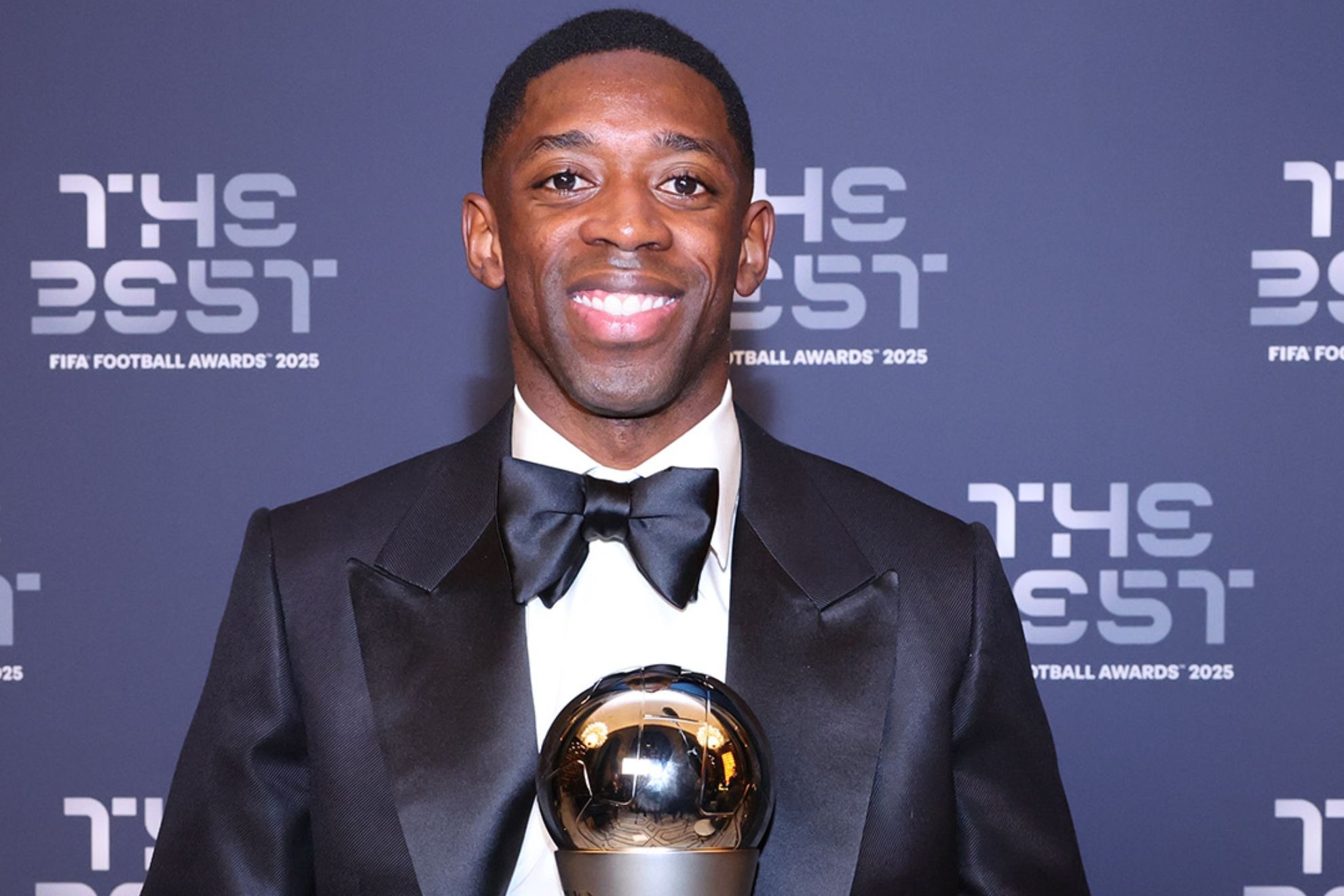 Dembelé coronó una temporada de ensueño con el The Best al mejor jugador de 2025